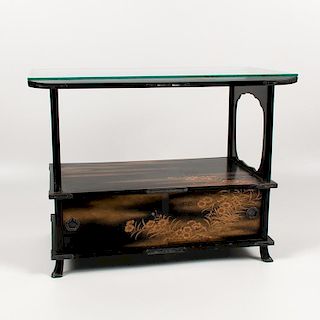 Japanese Lacquer Occasional Table