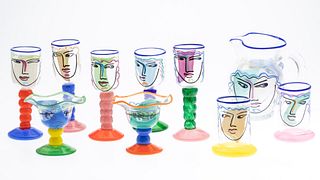 Group of K&B Bernstein Art Glass