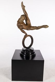 Richard MacDonald (b. 1946), The Flair, Bronze, 1995