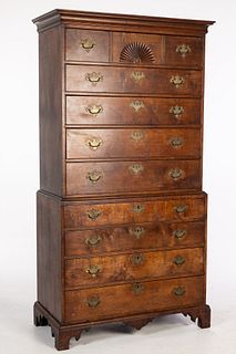 Chippendale Maple Chest on Chest, c. 1760