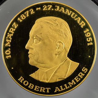 German Automobile Industry Commemorative Gold Coin