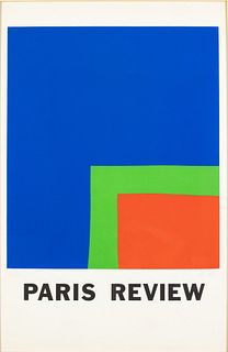 Ellsworth Kelly (1923-2015) Paris Review, Silkscreen