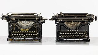 3 Typewriters, Including Royal Portable & Underwood