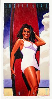 M. Cassidy, Surfer Girl, Poster