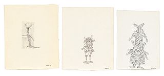Wesley Wehr (WA, 1929-2004), 3 Drawings