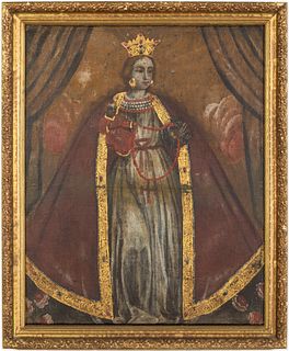Latin American Mary Queen of Heaven, Possibly 19th C