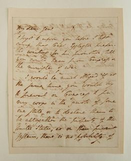 HENRY LEE, LETTER TO GENERAL GREENE, MARCH 6, 1782