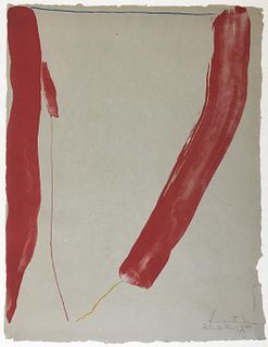 Helen Frankenthaler - A Slice of the Stone Itself