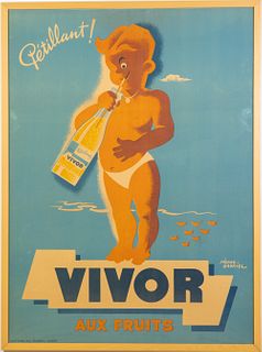 Pierre Gabriel, Vivor Vintage Poster