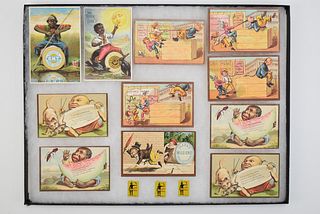 EARLY 1900S TRADE CARDS (11)