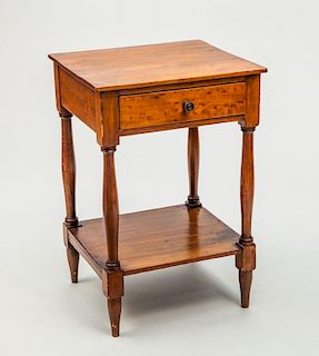 FEDERAL MAPLE WORK TABLE