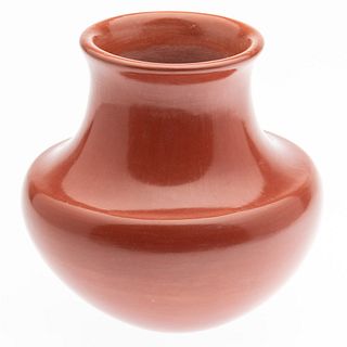Greg Garcia (1961-2010) Red Glazed Vase