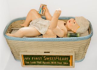 SWEETHEART SOAP BABY AUTOMATON ADVERTISEMENT