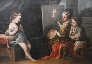 "Le Peinture" After Carle Van Loo (1705-1765)