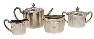 Tiffany and Company Four Piece Sterling Silver Tea and Coffee Set