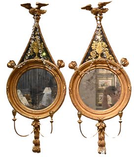 Pair of Girandole Mirrors