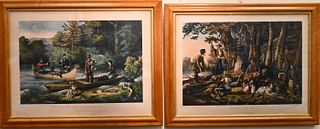 Two Currier and Ives Lithographs
