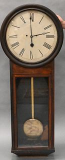 Long Drop Oak Regulator Clock