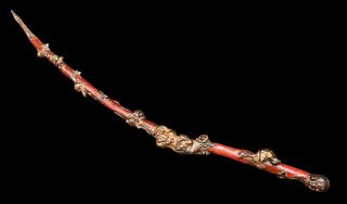 Chinese Carved Cane