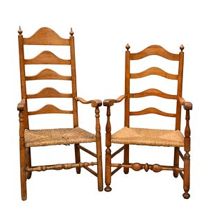 Two Ladder Back Great Chairs