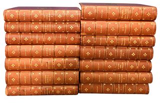 14 Volume Set of Honore De Balzac (1799-1850)