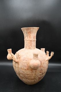 Large Iranian Pottery Vessel