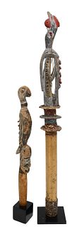 Two Sepik River Implements