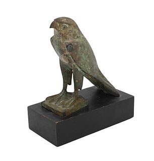 Egyptian Bronze Falcon