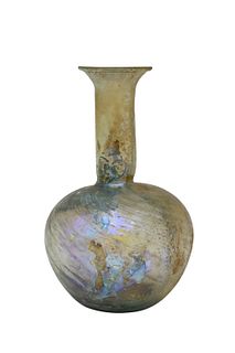 Late Roman Glass Bottle