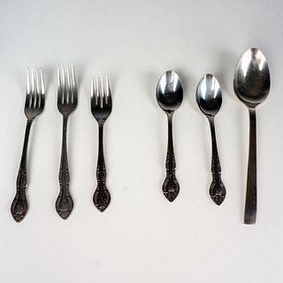 6pc Stainless Steel Flatware