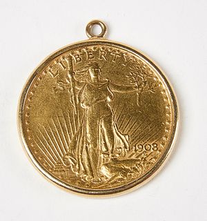 1908 Standing Liberty Gold Piece