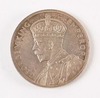1935 New Zealand Silver Waitangi Crown