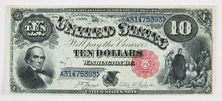 U.S. Ten Dollar Note Washington DC 1880