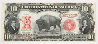 Large U.S. Ten Dollar Note 1901