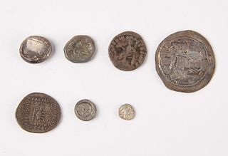 Seven Silver Ancient Coins