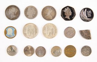 Sixteen World Coins