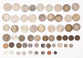 Coins - Canada, Prince Edward Island, Nova Scotia.