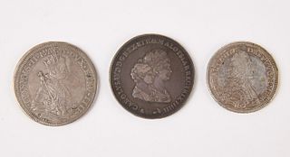 Three Silver Italian Coins