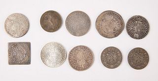Ten Silver Austrian Coins