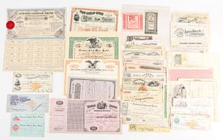 Eight Folders with Mixed and Jewish Colonial Trust