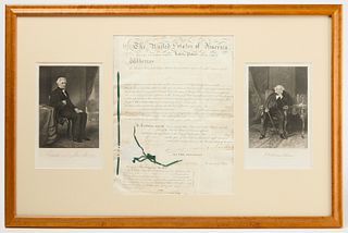 Andrew Jackson and Martin Van Buren Patent