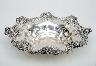 BLACK, STARR AND FROST SILVER FRUIT BOWL