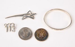 Silver Tiffany Jewelry and Tokens