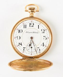 14K Gold Chronometer Hampden Watch Co