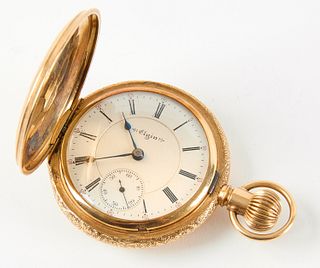 14K Gold Elgin Pocket Watch