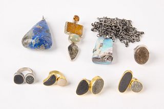 Artist Jewelry Rings, Pendant and Brooch