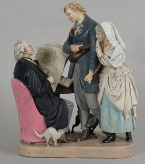 A John Rogers Group, "Coming to the Parson"