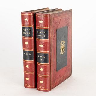 Pepys, Samuel, MEMOIRS, 1825, 2 Vols.
