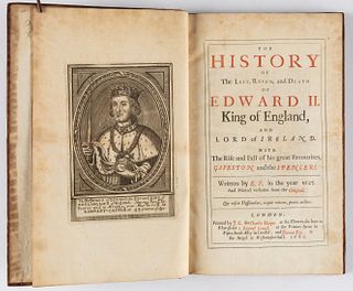[Cary, Lettice], THE HISTORY OF EDWARD II, 1680