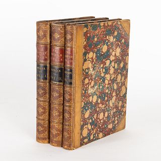 Robson, Thomas, THE BRITISH HERALD, 1830, 3 vols.